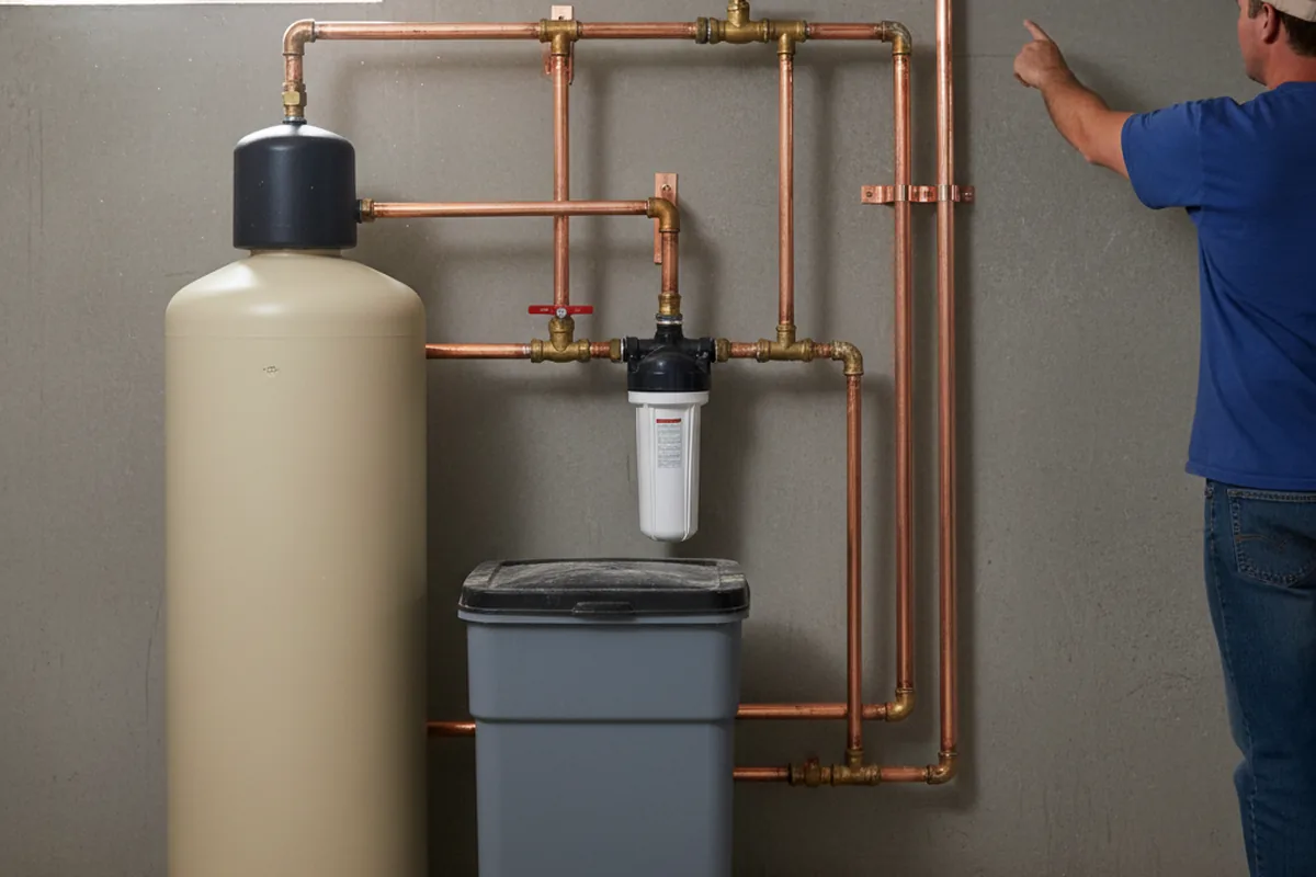 Whole-house water treatment system installed in Greensboro